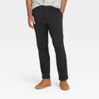 Men's Slim Straight Fit Hennepin Tech Chino Pants - Goodfellow & Co Black