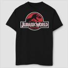 Boys' Jurassic World Classic Logo T-shirt - Black