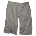 Dickies Men's Loose Fit Twill 13 Multi-pocket Work Shorts- Silver Gray