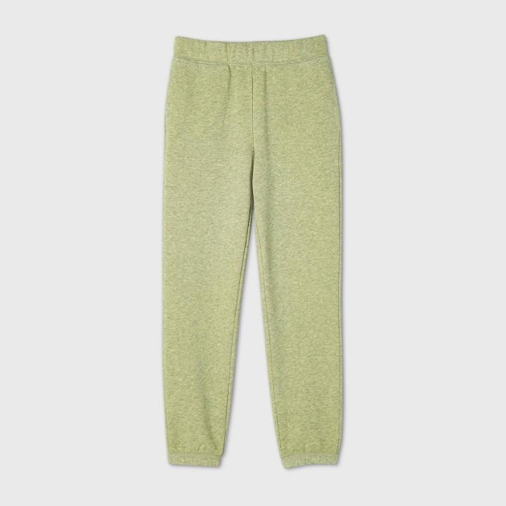 Girls' Fleece Joggers - Art Class Yellow