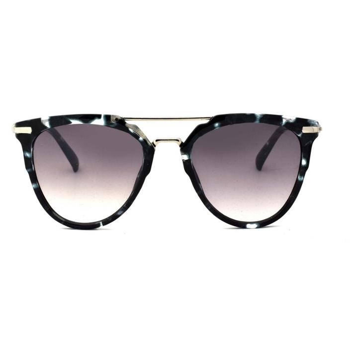 Women's Cateye Tort Sunglasses - A New Day Black,