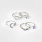 Girls' 5ct Ring Set With Hearts - Cat & Jack