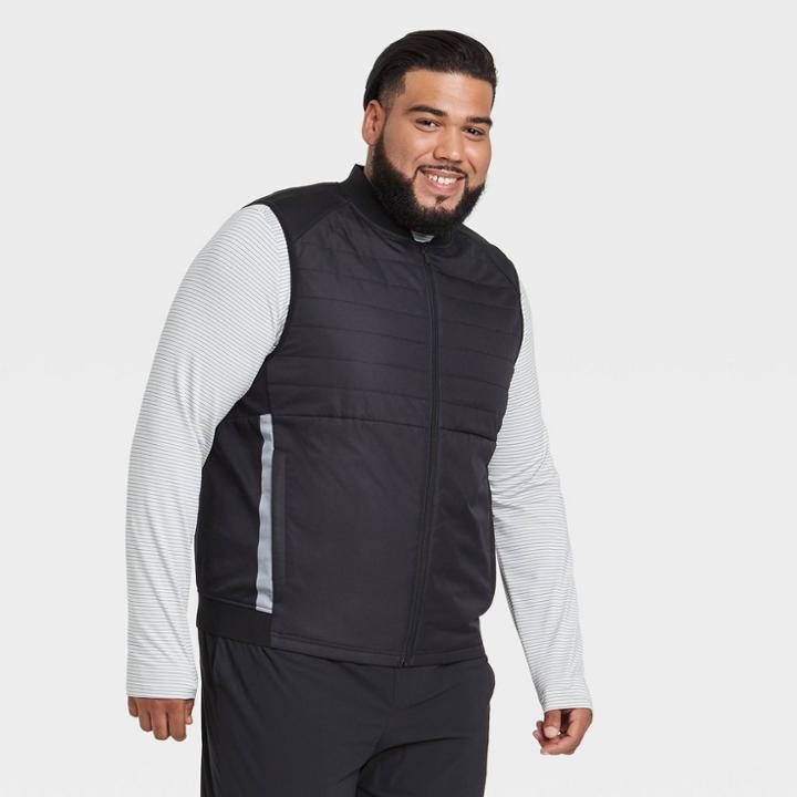 Men's Big & Tall Run Vest - All In Motion Black