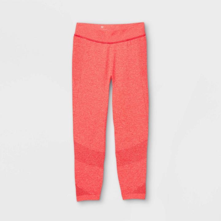 Girls' Seamless Leggings - All In Motion Coral