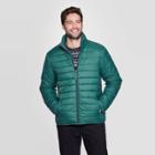 Men's Standard Fit Puffer Jacket - Goodfellow & Co Green M,