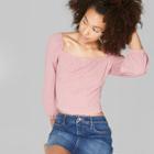 Women's Square Neck Top - Wild Fable Old Rose