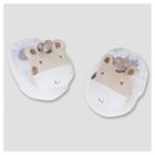 Baby's Velboa Bootie - Giraffe 0-6m - Gerber, Infant Unisex, White