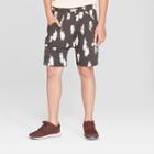 Boys' Printed Lounge Shorts - Cat & Jack Black/white