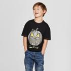 Boys' Short Sleeve Pumpkin Print Sweatshirt - Cat & Jack Dark Gray