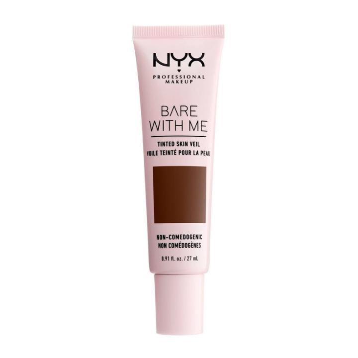Nyx Professional Makeup Bare With Me Tinted Skin Veil Deep Espresso - 0.91 Fl Oz, Espresso Brown