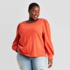 Women's Plus Size Sweatshirt - Universal Thread Rust