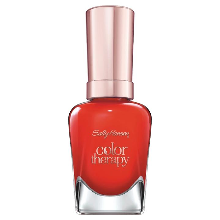 Sally Hansen Color Therapy Nail Polish Red-iance 340 - 0.50 Fl Oz,