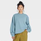 Women's Oversized Sweatshirt - A New Day Blue