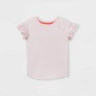 Toddler Girls' Eyelet Short Sleeve T-shirt - Cat & Jack