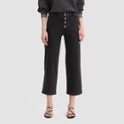 Levi's Women's Mile High Wide Leg Cropped Jeans - Ash And Dust 26, Women's, Grey And Dust