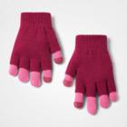 Kids' Tiarella Gloves - Cat & Jack Pink