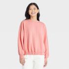 Women's Quilted Sweatshirt - A New Day Pink