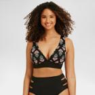 Beach Betty By Miracle Brands Women's Slimming Control Over The Shoulder Bikini Top - Black