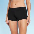 Women's Swim Boyshort - Kona Sol Black S, Size: Small, Jet Black