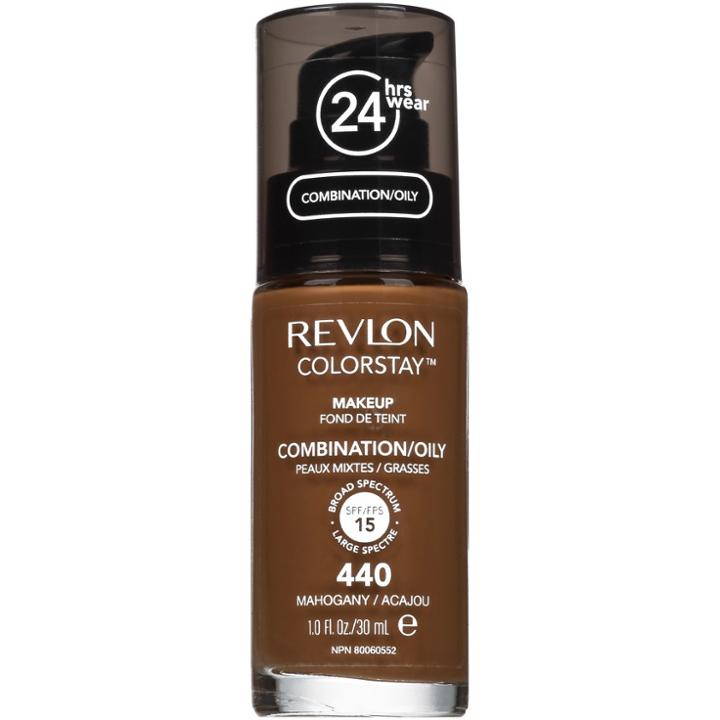 Revlon Colorstay Makeup For Combination / Oily Skin - Mahogany,