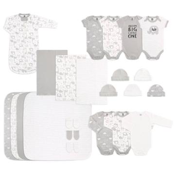 The Peanutshell Newborn Gift Set - Gray