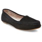 Merona Women's Dorothy Suede Loafers - Black