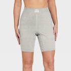 Jockey Generation Women's Cotton Stretch Lounge Bike Shorts - Gray