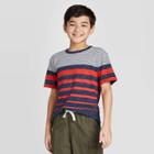 Petiteboys' Short Sleeve Stripe T-shirt - Cat & Jack Red/white/blue Xs, Boy's,
