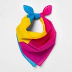 Ev Lgbt Pride Pride Gender Inclusive Striped Pansexual Flag Bandana, Adult Unisex,