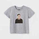 Rebel Girls Toddler Girls' Rbg Short Sleeve T-shirt - Gray