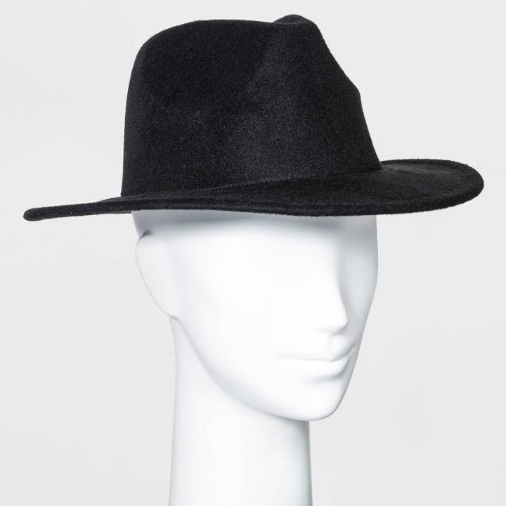 Women's Fedora Hat - Universal Thread Black
