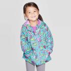 Toddler Girls' Windbreaker - Cat & Jack Turquoise