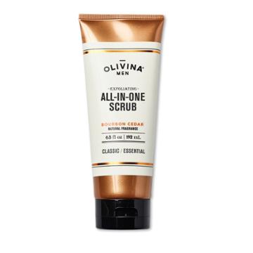 Target Olivina Men Exfoliating All-in-one Scrub Bourbon Cedar