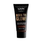 Nyx Professional Makeup Born To Glow Radiant Foundation Deep Ebony