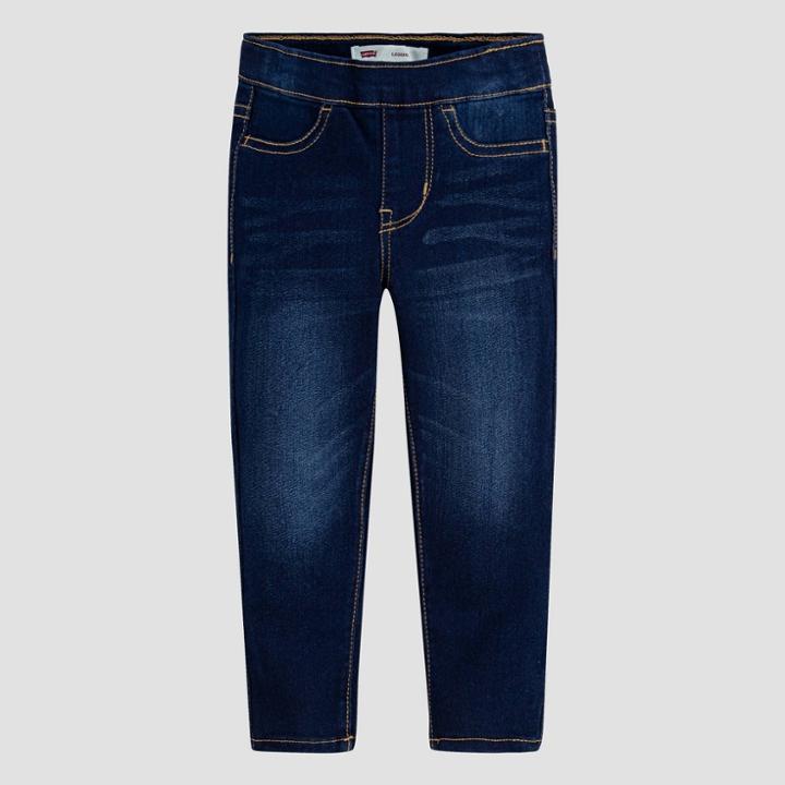 Levi's Toddler Girls' Pull-on Pants - Mandolin Dark Wash 2t, Mandolin Dark Blue