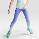 Girls' Polka Dot Leggings - C9 Champion Frosty Lavender (purple)