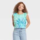 Women's Tank Top - Knox Rose Green Tie-dye