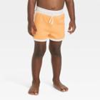 Baby Boys' Swim Shorts - Cat & Jack Orange