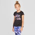 Girls' Believe I Can Graphic Tech T-shirt - C9 Champion Black