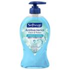 Softsoap Antibacterial Liquid Hand Soap Pump - Clean & Protect - Cool Splash