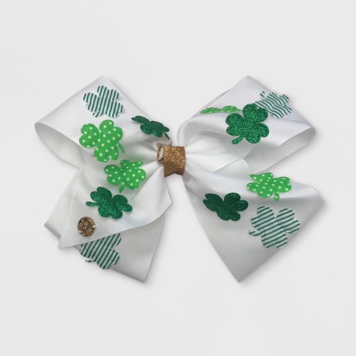 Nickelodeon Girls' Jojo Siwa Clover Bow Hair Clip,