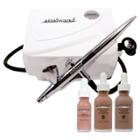 Arialwand Airbrush Kit With Serum Infused Foundation Deep