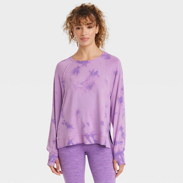 Women's Soft Lightweight Sweatshirt - Joylab Amethyst