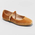 Women's Amala Mary Jane Flats - Universal Thread Gold