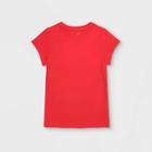 Women's Short Sleeve T-shirt - Universal Thread Dark Red