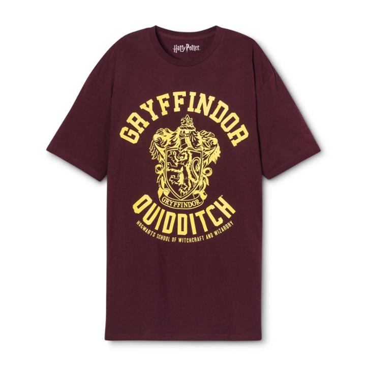 Harry Potter Men's Tall Gryffindor Short Sleeve Graphic T-shirt