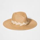 Girls' Embroideried Floppy Hat - Art Class Brown One Size, Girl's
