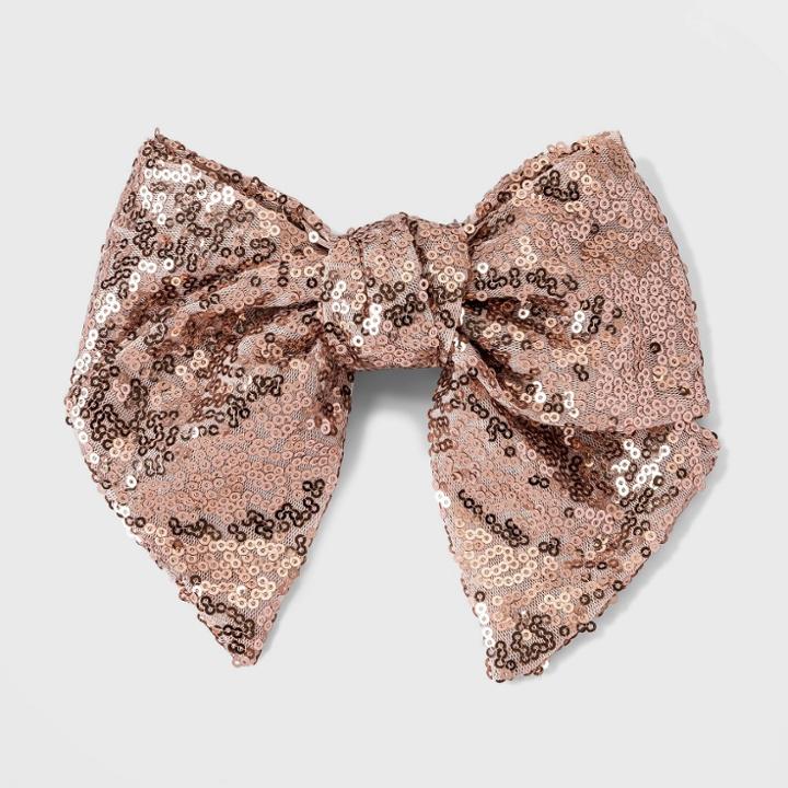 Girls' Sequin Bow Barrette - Cat & Jack