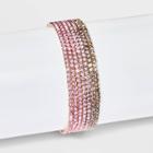 Multi-strand Cup Chain Stretch Bracelet - A New Day Purple