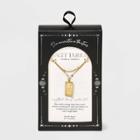No Brand 14k Gold Dipped 'sagittarius' Zodiac Pendant Necklace - Gold